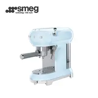 在飛比找PChome24h購物優惠-【SMEG】義大利半自動義式咖啡機-粉藍色