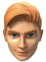 John Tracy Thunderbirds Are Go Single 2D Card Face Mask - Party Event Dress Up