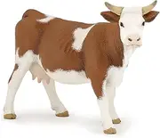 Papo Farmyard Friends Simmental Cow Figurine Toy