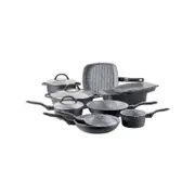 Baccarat Stonex2 10 Piece Ceramic Non Stick Cookware Set
