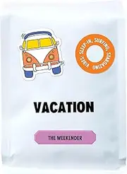 Vacation Coffee The Weekender Blend Whole Bean 250g Bag Filter Blend, Fruity, Light Body, Specialty Coffee