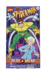 Marvel Legends VHS Packaging 6" Spider-Man Doc Ock Aunt May 2-Pack IN HAND