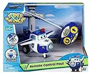 Super Wings RC Toy Paul Remote Control 3+ Toy Play Plane Mission Fun