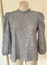 DECJUBA "Harlie" lace blouse size 10 NEW WITH TAG