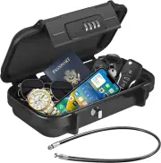4-Digit Combination Lock Box Cash Jewelry Safe Security Lock Outdoor Waterproof