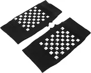 [TEMPNAP] Warm Knit Student Gloves Gothic Pattern Half Finger Stretchy Material Suitable for Cosplay and Everyday Life