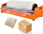 Film Dispenser Wrapping Machine, Manual Express Stretch Film Wrapping Machine, Stretch Film Dispenser Packing Machine, Stainless Steel Desktop Stretch Film Wrapper, Pallet Wrapper Tool for Warehouse