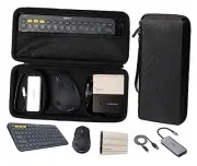 All in 1 Organizing case for Logitech K380, Pebble/POP/M720 Mouse and
