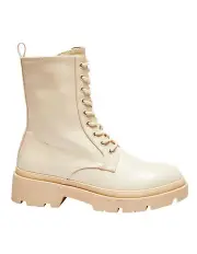 [Ravella] Hammond Nude Smooth Boots