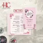 最新婚禮請柬空白 HC 175 最新文件設置和產品目錄的免費價格