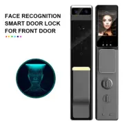 Face Recognition Smart door Lock HD Video Camera Biometric Fingerprint Lock wifi
