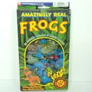 Great Explorations Amazingly Real Frogs Adhesive Fact sheet Museum Quality NEW