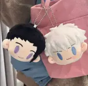 New Jujutsu Kaisen Plush Pendan Gojo Satoru Dolls School Bag Pendants Geto Sugur