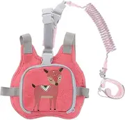 Kisangel Toddler Harness Reflective Safety Leash Anti Lost Wrist Bracelet for Boys and Girls