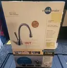 InSinkErator Single Handle Hot Water Dispenser Tank W/Faucet Modern Satin Nickel