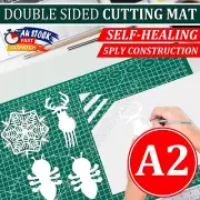 A2 Large 5Ply Self Healing Cutting Mat Double-Side Craft DIY PVC Thick Board AU
