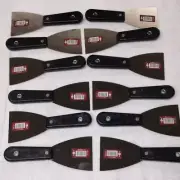LOT 12 Putty Knife 3" 75MM Steel Flexible Drywall Flex Joint Paint Scraper NEW