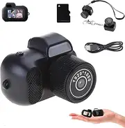 Zoomu Mini Camera Keychain, 1080P Mini Digital Camera Keychain, Portable Tiny Photo Video Cameras with 8 Filters for Indoor/Outdoor, Record Your Life (32G)