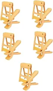 [Luxshiny] 10 Pcs Hot Plate Gripper Kitchen Bowl Holder Clip Scald Bowl Clamp for Utensil Holder
