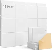 Acoustic Panels 18 Pack Soundproof Wall Panels Self-Adhesive, Acoustic Foam Panels High Density Sound Proof Foam Panels for wall decor Home,Office,Reccording Room,Studio 12" X 12" X 0.4"