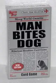 Man Bites Dog Hilarious Headline Travel Card Game New Edition New & Sealed