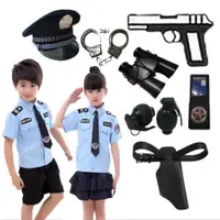 在飛比找ETMall東森購物網優惠-兒童軍裝男孩特種兵警察服