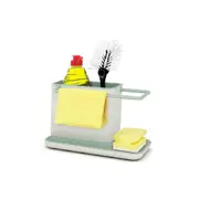 Joseph & Joseph 19.5cm Kitchen Sink Organiser Caddy Storage Light Stone/Sage