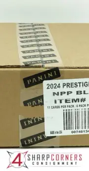 2024 PRESTIGE FOOTBALL BLASTER 20-BOX CASE FACTORY SEALED