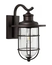 JONATHAN Y Westfield Rustic LED Outdoor Lantern