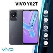 VIVO Y02t Octa Core Android Cell Phone (4GB+64GB, Grey, Unlocked, Dual SIM)