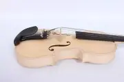 4/4 New 6 String Violin Maple Spruce Wood Hand made White Violin Unfinished