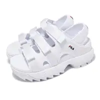 在飛比找momo購物網優惠-【FILA】涼拖鞋 Disruptor SD Puffy 女