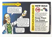 New Rule: Swap Plays For Draws (Looney Labs 2010) Fluxx Promo Card Postcard