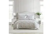 Laura Ashley Bed Melany Quilt Cover Pillowcase Bedding Set Pink Grey