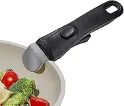 Detachable Pan Handle - Country Kitchen Removable Grip, Replacement Pot Handle | Ergonomic Pan Gripper for Frying Pans, Stockpots, and Cookware