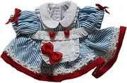 MotiveTech Plush Doll Princess Dress Dress Up for 4.72inch Doll Imagination Photo Props Model Accessories Costumes Make Your Own Dolls , Blue