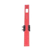 30cm Woodworking Scribing Ruler Woodworking Slide Stop Marking Ruler Tool.