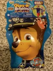 Bubble Wow Paw Patrol Chase A Bubbles Skye by Zuru Ages 3+ New!