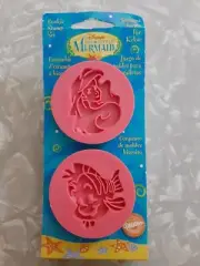 NEW 1997 Disney's The Little Mermaid Wilton Cookie Stamp Set Ariel Flounder