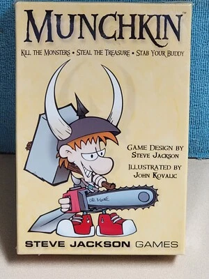 Munchkin Steve Jackson Games 1st Edition 15th Printing 2009 New & Sealed