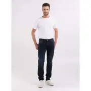 Replay Mens Slim Fit Denim Jeans Anbass Dark Blue