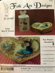 Tole Painting Pattern Packet: Bits N' Pieces by Jo Sonja Jansen