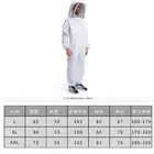Bee Keeper Suit Elastic Waist Soft Cotton Beekeeping Outfit With Ventilated Hoo