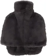 FEET HOT WATER BOTTLE SOFT FUZZY COVER RUBBER PAIN RELIEF WINTER WARMTH FOOT NECK SHOULDERS GREY