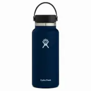 OLD BLUE Hydro Flask 32oz Water Bottle Wide Mouth Flex Cap Insulated Stainless