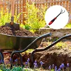 2 Pcs Hand Held Rake Yard Rakes Hand Leaf Grabbers Iron Garden Cultivator