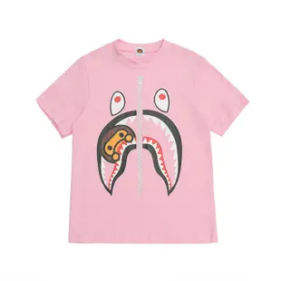 Sportlife 嬰兒 Milo 加入 Bape 鯊魚 T 卹童裝棉質兒童 T 卹