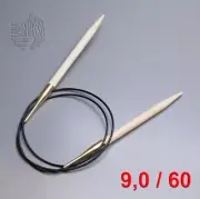 Lana Grossa Circular Knitting Needle Bamboo 60cm/9,0mm