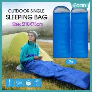Double Outdoor Camping Sleeping Bag Hiking Thermal Winter -10°C Warm 210x150 CM