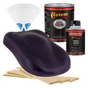 HOT ROD FLATZ Midnight Purple Pearl Quart Kit URETHANE Flat Auto Car Paint Kit